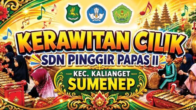 SDN Pinggir Papas II Sumenep Hidupkan Warisan Budaya Lewat Karawitan, Siap Tampil Memukau pada Perpisahan Sekolah