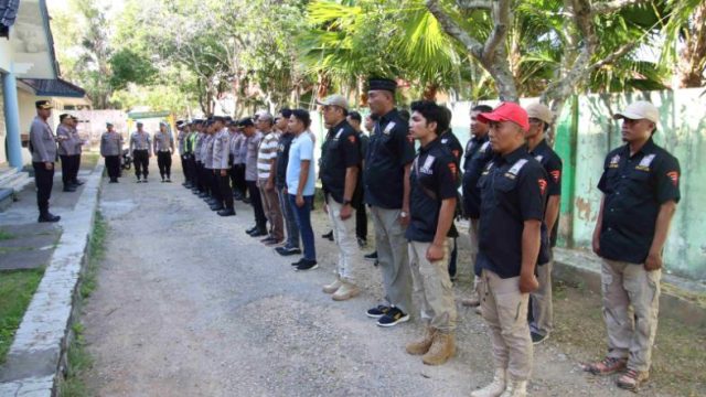 Antisipasi Bentrokan, Polres Sumenep Siaga Penuh Amankan Pengesahan Anggota PSHT