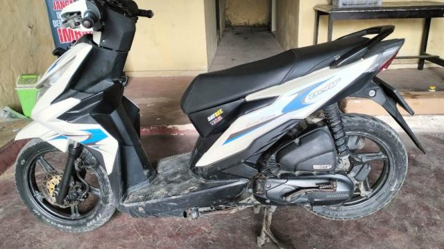 Apes! Pria di Sumenep Tepergok Korban Saat Bawa Kabur Motor Curian