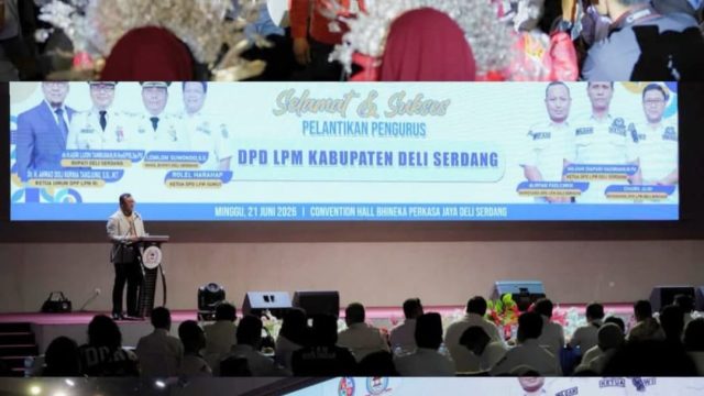 Bupati Deli Serdang Tekankan Sinergi LPM, Wujudkan Pembangunan Berbasis Masyarakat hingga Tingkat Desa