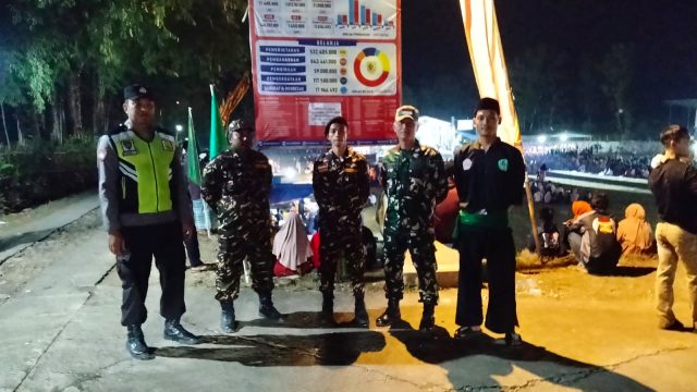 TNI Bersama Linmas Bersinergi Jaga Kondusivitas Wilayah