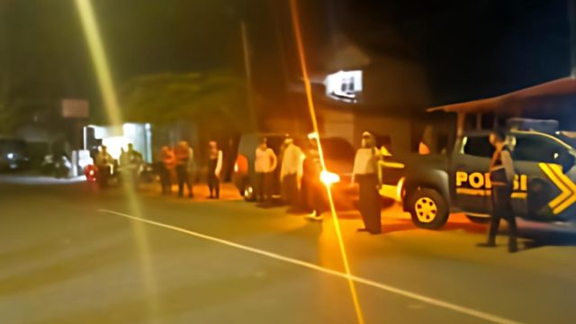 Patroli Kamtibmas Sumenep: Polisi Sekat Jalur Lingkar Barat hingga Diponegoro