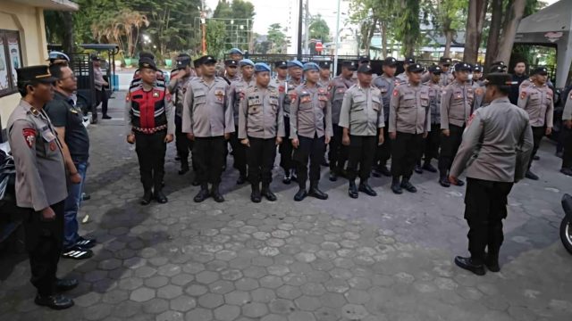 Kawal Mimbar Bebas BEM Sumenep, Polres Kedepankan Pendekatan Humanis