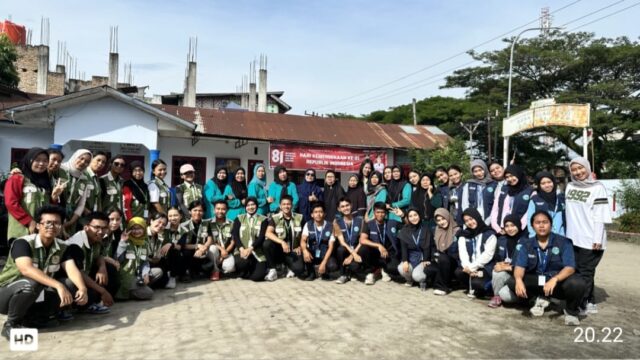 Mahasiswa KKN Unimed Gelar Senam Akbar dan Sosialisasi Rocket Stove di Desa Telaga Sari