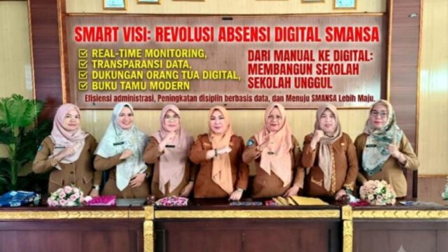 SMART VISI Hadir di SMAN 1 Kotabumi, Absensi Kini dalam Genggaman