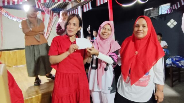 Semarak HUT RI ke 81 RT 04 /RW 03 Tangkerang tengah Gelar Berbagai perlombaan