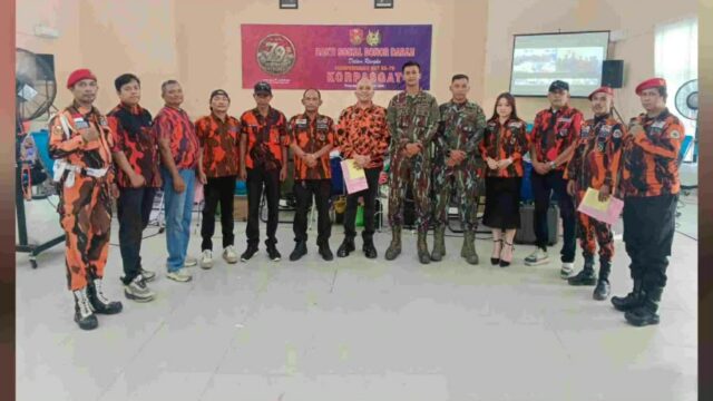 Tebarkan Kemanusiaan Sempena HUT KORPASGAT ( TNI ) ke-79, Komandan KOTI Mahatidana MPC PP Kota Pekanbaru Ikuti Aksi Donor Darah
