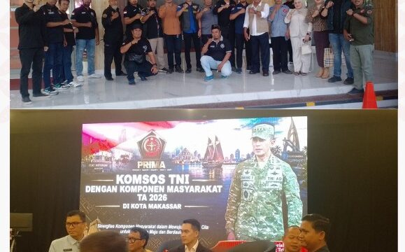 DPW APPI Sulsel Hadiri Komsos TNI di Makassar, Dorong Sinergi Pers dan Komponen Masyarakat